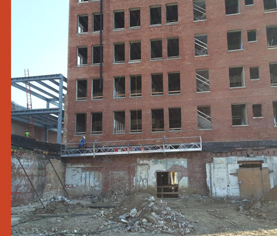 Overview of Bristol Hotel project