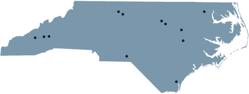 Areas we have renovated in NC