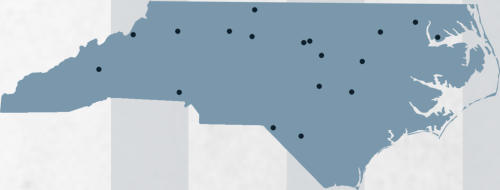 Areas in NC where we have done historic renovations